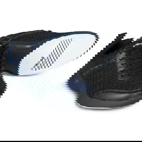 KR Strikeforce Mens Flyer Mesh Black Royal Bowling Shoes - BowlersParadise.com