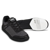 KR Strikeforce Mens Flyer Mesh Black Steel Wide Bowling Shoes - BowlersParadise.com
