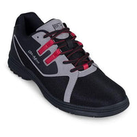 KR Strikeforce Mens Ignite Black Grey Red Left Hand Bowling Shoes - BowlersParadise.com