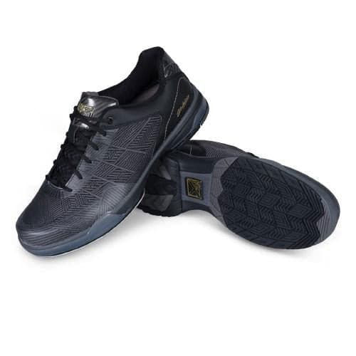 KR Strikeforce Mens Rage Gunmetal Black Left Hand Bowling Shoes - BowlersParadise.com