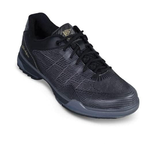 KR Strikeforce Mens Rage Gunmetal Black Right Hand Wide Width Bowling Shoes - BowlersParadise.com
