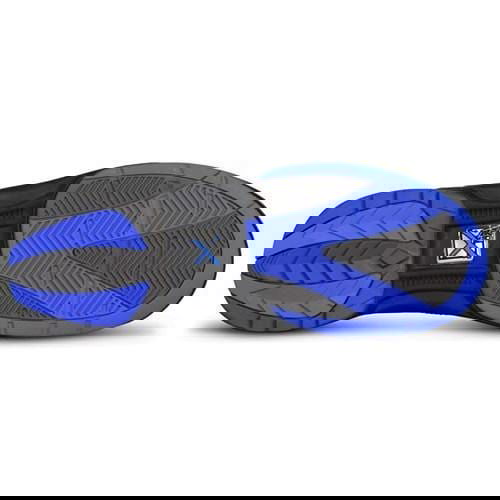 KR Strikeforce Mens Raptor Black Royal Left Hand Bowling Shoes - BowlersParadise.com