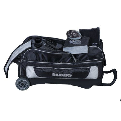 KR Strikeforce NFL 3 Ball Roller LAS Vegas Raiders Bowling Bag - BowlersParadise.com