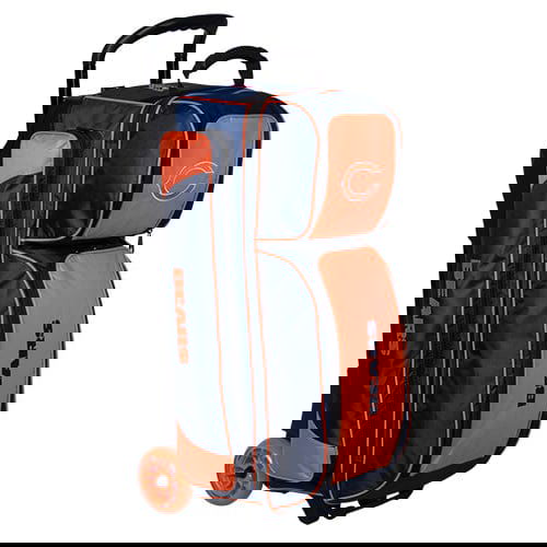 KR Strikeforce NFL Chicago Bears 3 Ball Roller Bowling Bag - BowlersParadise.com