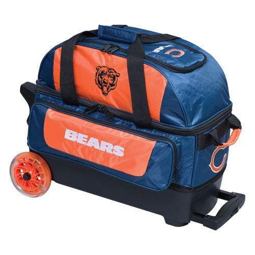KR Strikeforce NFL Double Roller Chicago Bears Bowling Bag - BowlersParadise.com