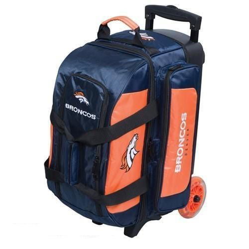 KR Strikeforce NFL Double Roller Denver Broncos Bowling Bag - BowlersParadise.com