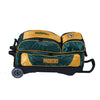 KR Strikeforce NFL Green Bay Packers 3 Ball Roller Bowling Bag - BowlersParadise.com