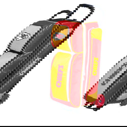 KR Strikeforce NFL Kansas City Chiefs 3 Ball Roller Bowling Bag - BowlersParadise.com