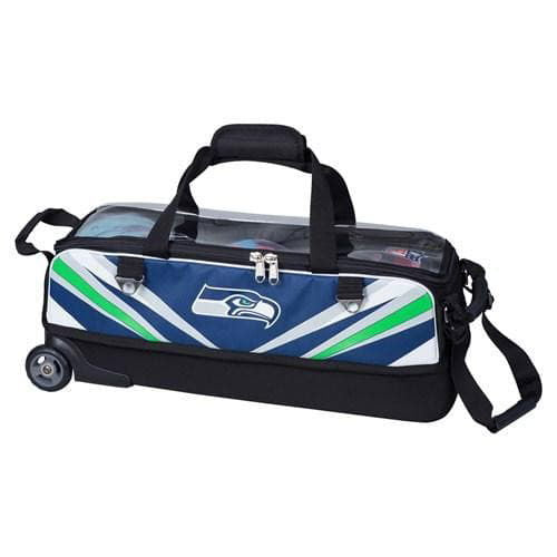 KR Strikeforce NFL Slim Triple Tote Seattle Seahawks Bowling Bag - BowlersParadise.com