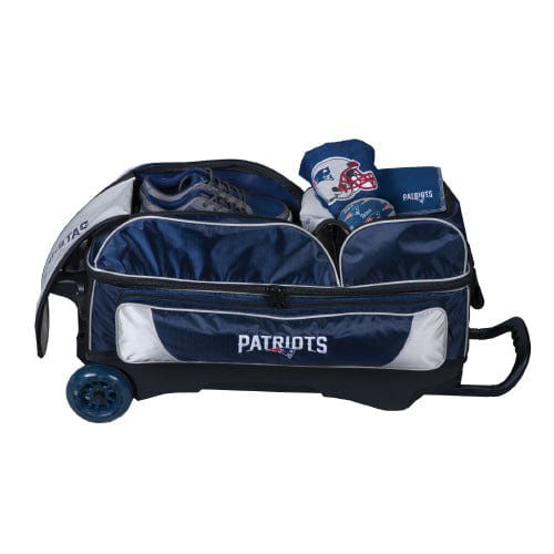 KR Strikeforce NFL Triple Roller New England Patriots Bowling Bag - BowlersParadise.com