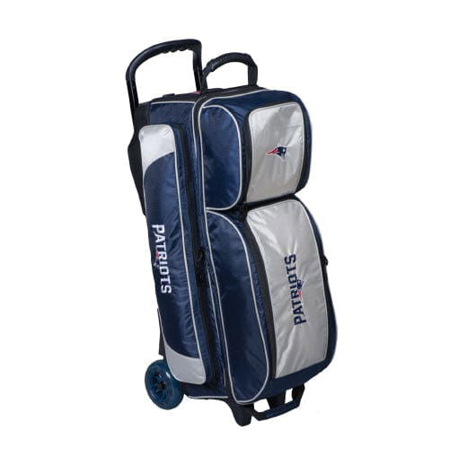 KR Strikeforce NFL Triple Roller New England Patriots Bowling Bag - BowlersParadise.com