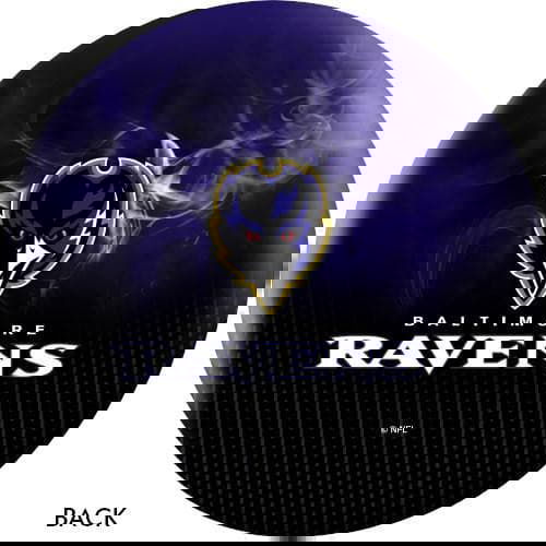 KR Strikeforce NFL on Fire Baltimore Ravens Bowling Ball - BowlersParadise.com