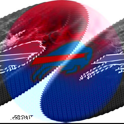 KR Strikeforce NFL on Fire Buffalo Bills Bowling Ball - BowlersParadise.com