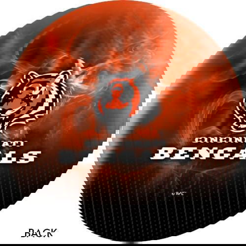 KR Strikeforce NFL on Fire Cincinnati Bengals Bowling Ball - BowlersParadise.com