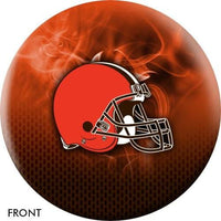 KR Strikeforce NFL on Fire Cleveland Browns Bowling Ball - BowlersParadise.com