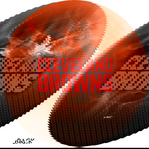 KR Strikeforce NFL on Fire Cleveland Browns Bowling Ball - BowlersParadise.com