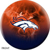 KR Strikeforce NFL on Fire Denver Broncos Bowling Ball - BowlersParadise.com