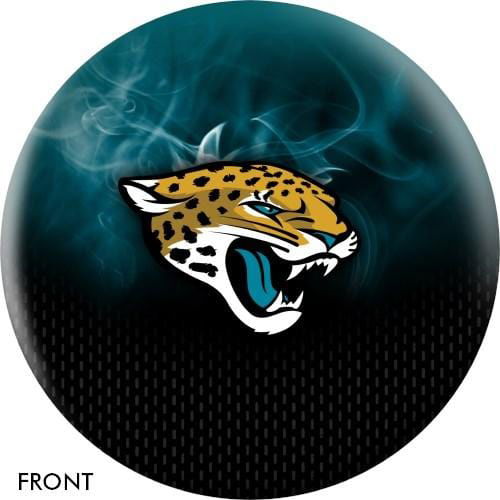 KR Strikeforce NFL on Fire Jacksonville Jaguars Bowling Ball - BowlersParadise.com