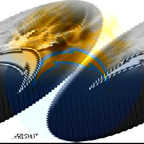 KR Strikeforce NFL on Fire Los Angeles Chargers Bowling Ball - BowlersParadise.com