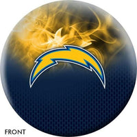 KR Strikeforce NFL on Fire Los Angeles Chargers Bowling Ball - BowlersParadise.com