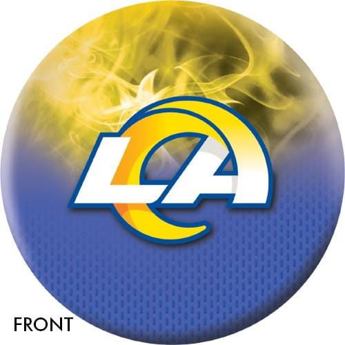 NFL on Fire Los Angeles Rams Bowling Ball