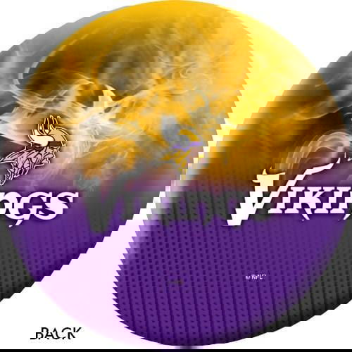 KR Strikeforce NFL on Fire Minnesota Vikings Bowling Ball - BowlersParadise.com