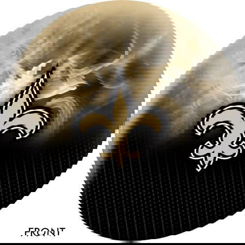 KR Strikeforce NFL on Fire New Orleans Saints Bowling Ball - BowlersParadise.com