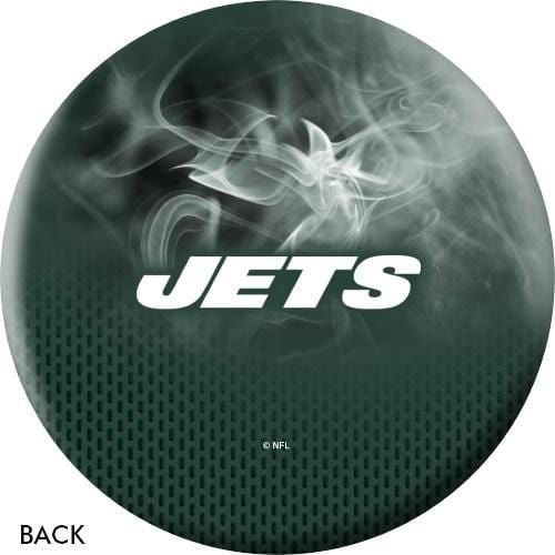 KR Strikeforce NFL on Fire New York Jets Bowling Ball - BowlersParadise.com