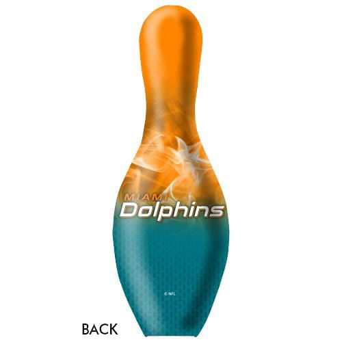 KR Strikeforce NFL on Fire Pin Miami Dolphins Bowling Pin - BowlersParadise.com
