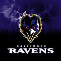 KR Strikeforce NFL on Fire Towel Baltimore Ravens - BowlersParadise.com