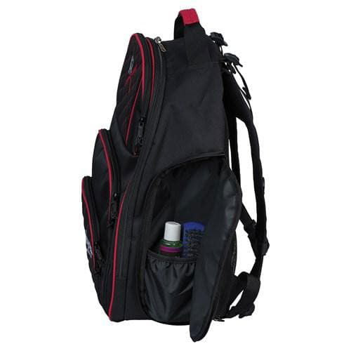 KR Strikeforce Royal Flush Deuce 2 Ball Backpack Black Red Bowling Bag - BowlersParadise.com