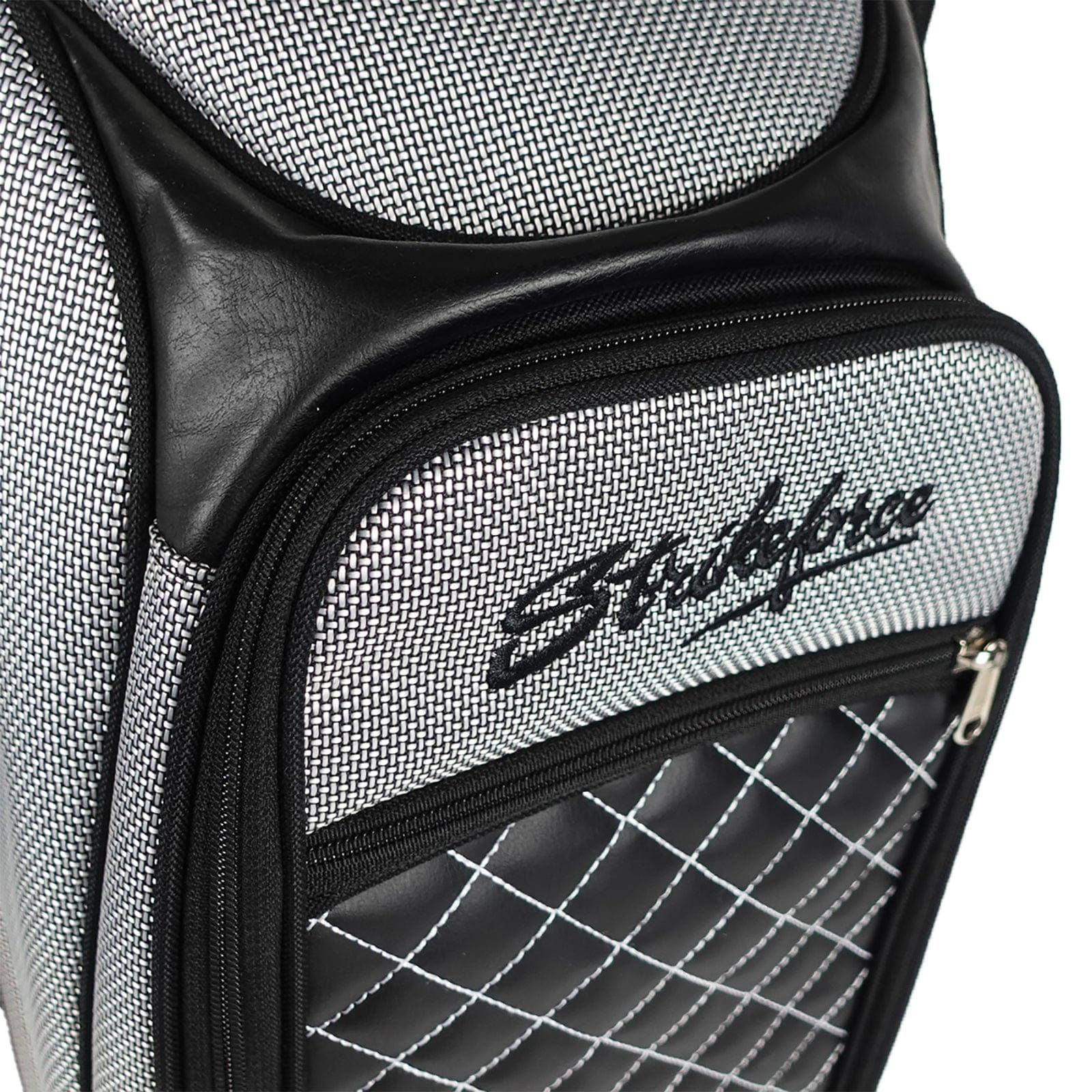 KR Strikeforce Royal Flush Triple Roller Silver Bowling Bag - BowlersParadise.com