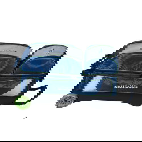 KR Strikeforce Seattle Seahawks NFL Triple Roller Bowling Bag - BowlersParadise.com