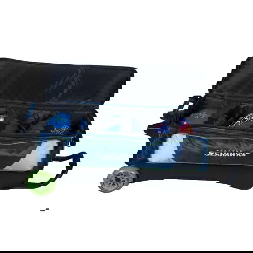 KR Strikeforce Seattle Seahawks NFL Triple Roller Bowling Bag - BowlersParadise.com