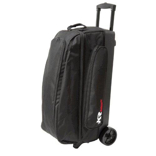 KR Strikeforce Select 3 Ball Roller Black Bowling Bag - BowlersParadise.com