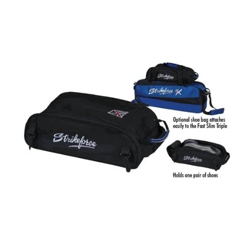 KR Strikeforce Slim 3 Ball Roller-Tote Shoe Bag - BowlersParadise.com