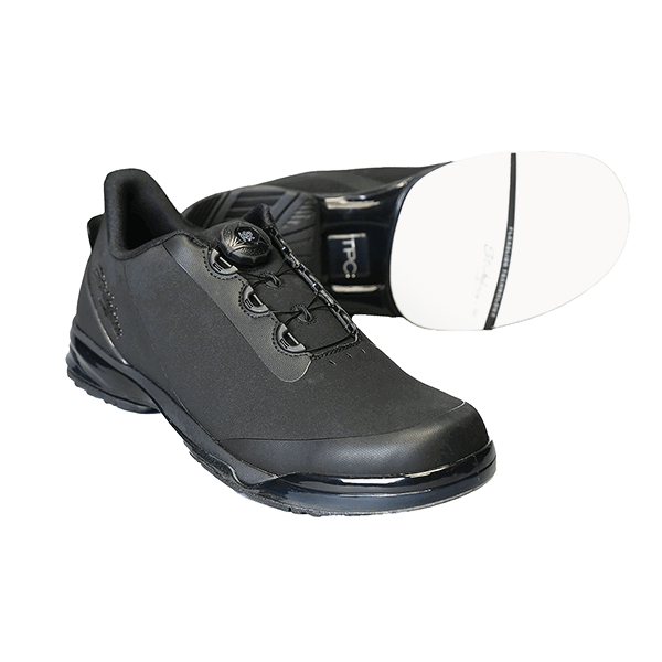 KR Strikeforce TPC Hype Black Right Hand Medium Bowling Shoes - BowlersParadise.com