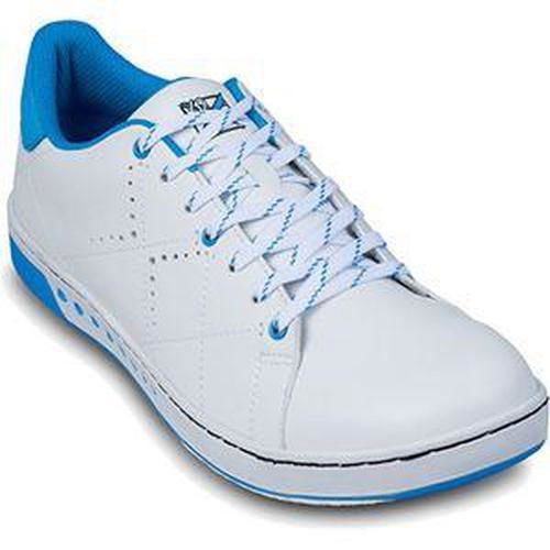 KR Strikeforce Youth Gem White Blue Bowling Shoes - BowlersParadise.com
