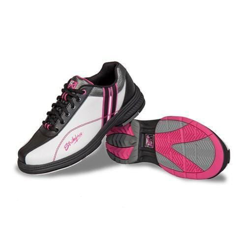 KR Womens Starr White Black Pink Right Hand Wide - BowlersParadise.com