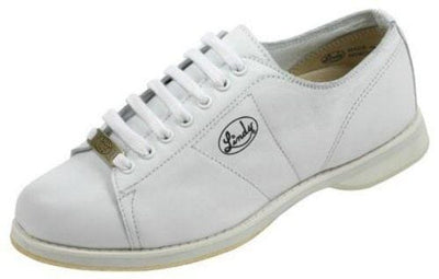 Linds Womens Classic White Right Hand Wide Bowling Shoes