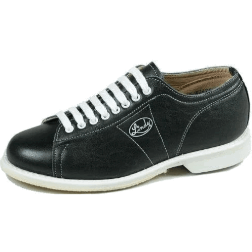 Linds Mens Classic Black Left Hand Bowling Shoes - BowlersParadise.com