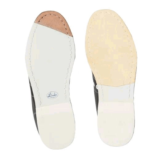 Linds Mens Classic Black Left Hand Bowling Shoes - BowlersParadise.com
