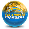 NFL on Fire Los Angeles Chargers Bowling Ball