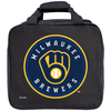KR Strikeforce MLB Milwaukee Brewers Single Ball, Shoe and Accessory Tote Bowling Bag