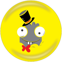 Ontheballbowling Man with a Big Hat Bowling Ball by Valentina Georgieva