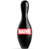 OnTheBallBowling Marvel Classic Logo Black Bowling Pin