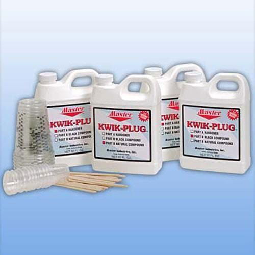 Kwik Plug Master Kwik Plug Black - Ball Plugging Compound