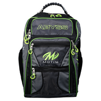 Motiv Abyss Giant Backpack Gray/Lime Bowling Bag