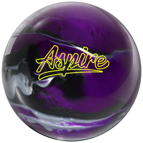 ボウリングボールAspire MOTIV 15ポンド Motiv Aspire Purple/Silver/Black Bowling Ball