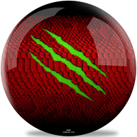 Motiv Primal Red/Lime Spare Bowling Ball